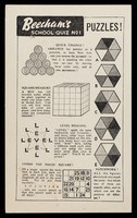 view Beecham's school quiz no.1 : puzzles!.