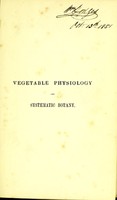 view Vegetable physiology and systematic botany / by William B. Carpenter.