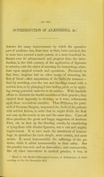 view Remarks on the superinduction of anæsthesia in natural and morbid parturition : with cases illustrative of the effects of chloroform in midwifery; and answers to alleged religious objections against the practice / by J.Y. Simpson, M.D.