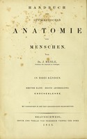 view Handbuch der systematischen Anatomie des Menschen ... / Jakob Henle.