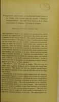 view Hermaphroditic malformation of the external genital organs in the female, with remarks upon the so-called "transverse hermaphroditism" / by John Yule Mackay.