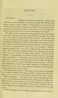 view The substance of a lecture : designed as an introduction to the study of anatomy considered as the science of organization ; and delivered at the re-opening of the school, founded by ... Joshua Brookes, Esq. in Blenheim Street Oct. 1st, 1833 / [Thomas King].