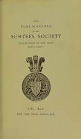 view Memorials of St. Giles's, Durham : being grassmen's accounts and other parish records, together with documents relating to the hospitals of Kepier and St. Mary Magdalene.