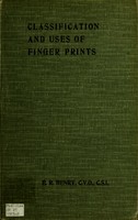 view Classification and uses of finger prints.