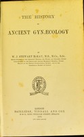 view The history of ancient gynaecology.