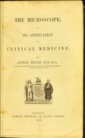 view The microscope and its application to clinical medicine / by Lionel Beale.