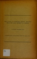 view The action of poisoned arrows obtained from the Aros District of Nigeria / by Frank Charteris.