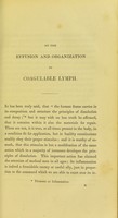 view Inaugural dissertation on the effusion and organization of coagulable lymph : submitted to the Medical Faculty of the University of Edinburgh, in conformity with the rules for graduation, by authority of the Very Reverend Principal Baird, and with the sanction of the Senatus Academicus / by George Stewart Newbigging.