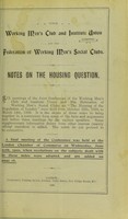 view Notes on the housing question.