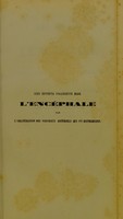 view Des effets produits sur l'encéphale par l'oblitération des vaisseaux artériels qui s'y distribuent : avec une statistique des cas de ligature de l'artère carotide / par le Dr. J. Ehrmann.