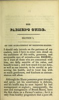 view The farmer's guide, or A treatise on the management of breeding-mares and cows : with a selection of proved prescriptions, for the diseases of horses and black cattle / by James Webb.