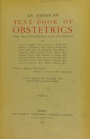 view An American text-book of obstetrics : for practitioners and students / by James C. Cameron ... ; editor : Richard C. Norris.