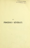 view Les processus généraux / par A. Chantemesse et W.W. Podwyssotsky.