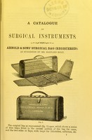 view [Catalogue of veterinary instruments].