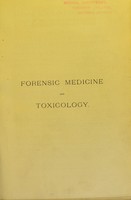 view Forensic medicine and toxicology / by J. Dixon Mann.