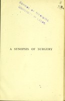 view A synopsis of surgery / by Ernest W. Hey Groves.