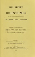 view The report on odontomes / by the Committee appointed by the British Dental Association.