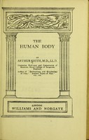 view The human body / by Sir Arthur Keith.