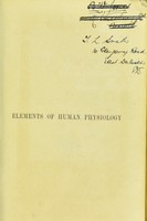 view Elements of human physiology / by Ernest H. Starling.