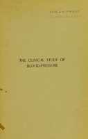 view A clinical study of blood pressure.