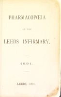 view Pharmacopoeia of the Leeds Infirmary.