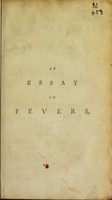 view An essay on fevers.