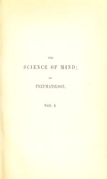 view The science of mind, or pneumatology.