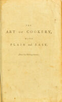 view The art of cookery, made plain and easy : which far excels any thing of the kind yet published ... In which are included, one hundred and fifty new and useful receipts, not inserted in any former edition. With a copious index / by Mrs. Glasse.