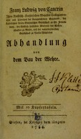 view Franz Ludwig von Crancrin ... Abhandlung von dem Bau der Wehre.