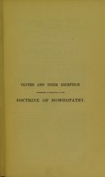 view Truths and their reception, considered in relation to the doctrine of homoeopathy; to which are added various essays on the principles and statistics of homoeopathic practice.