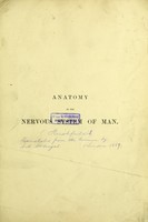 view The nervous system / By Ludovic Hirschfeld, .... Edited in English by Alexander Mason Macdougal,... , with artistically coloured lithographic illustrations, designed by J. B. Léveillé.