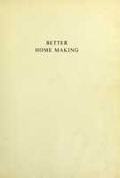 view Better home making / edited by Beryl Conway Cross.