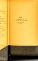 view Ten shillings a head per week for house books / by Mrs. C.S. Peel.