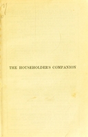 view The householder's companion / by Francis Minton.