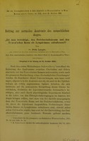 view Beitrag zur normalen Anatomie des menschlichen Auges : "ist man berechtigt, den Perichoriodalraum und den Tenon'schen Raum als Lymphräume aufzufassen" / von Fritz Langer.