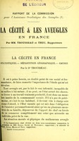 view Rapport sur la cécité & les aveugles en France / par MM. Trousseau & Truc.