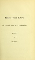 view Diagnostik der atypischen Formen des des Morbus Basedowii sowie zu dessen Pathogenese : inaugural-dissertation welche zur Erlangung der Doctorwürde in der Medicin und Chirurgie mit Zustimmung der Medicinischen Facultät der Friedrich-Wilhelms-Universität zu Berlin / der Verfasser Hans Volkmann.