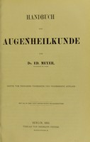 view Handbuch der Augenheilkunde / von Éd. Meyer.