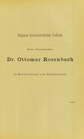 view Ueber das Verhalten der Augen im Schlafe : inaugural-dissertation welche mit Genehmigung der medicinischen Facultät hiesiger Universität zur Erlangung der Doctorwürde in der Medicin, Chirurgie und Gebertschilfe / Ludwig Plotke.