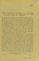 view Optical illusions of motion / by G. Stanley Hall.