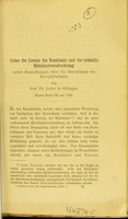 view Ueber die Xerosis der Bindehaut und die infantile Hornhautverschwärung nebst Bemerkungen über die Entstehung des Xerophthalmus / von Th. Leber.