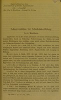 view Sehnervenleiden bei Schädelmissbildung / von J. Hirschberg.