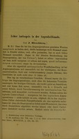 view Ueber Antisepsis in der Augenheilkunde / von J. Hirschberg.