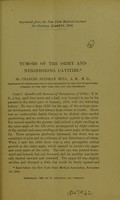 view Tumors of the orbit and neighboring cavities / by Charles Stedman Bull.