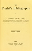 view The florist's bibliography / C.Harman Payne.