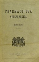 view Pharmacopoea nederlandica.