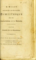 view Anatomische und chirurgische Bemerkungen uber die Harnverhaltung und den Blasenstich : insbesondere von dem Blasenstich uber der Schaambeinfuge : aus dem Hollandischen / A. Bonn.