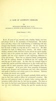 view A case of Addison's disease / by William Pepper.