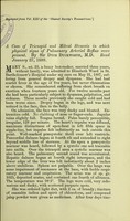 view A case of tricuspid and mitral stenosis in which physical signs of pulmonary arterial reflux were present / by Sir Dyce Duckworth.