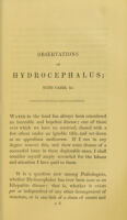 view Cases of chronic hydrocephalus, or, water in the head : with observations, and a detail of a new and successful plan of cure / by J.F. Barnard.